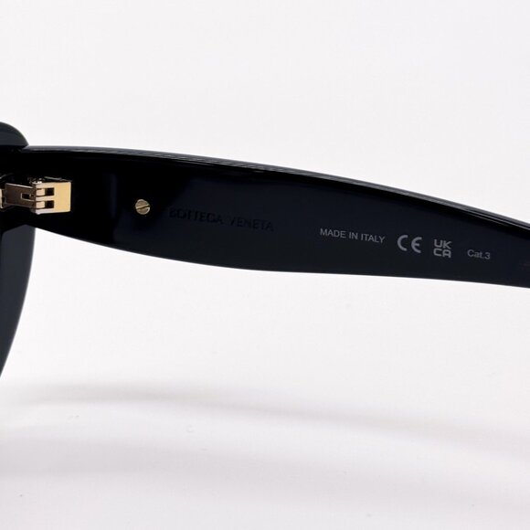 NEW BOTTEGA VENETA BV1282S 001 BLACK CAT EYE WOMEN SUNGLASSES BOTTEGA VENETA